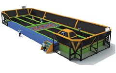 trampoline dodgeball 